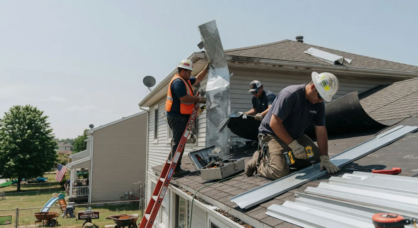 Storm Damage Metal Roof Repair in Bass Lake, CA